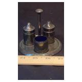 Sheffield EPNS Mini Cruet Set