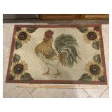 Rooster Kitchen Rug