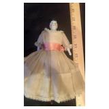 Vintage Ceramic Head Doll