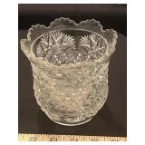 Pressed Glass Container