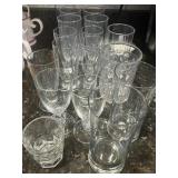 Lot of Glassware