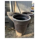 Lot of Planters, Plastic