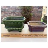 2 Ceramic Planters