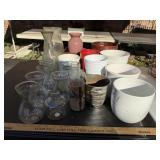 Large Lot of Vases and Flower Pots