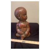 Vtg. SE Asia Child/Novice Monk Figure