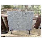 Yard Plaque