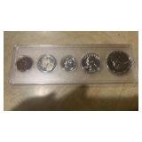 Set of US Coins- 1962