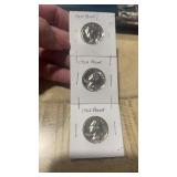 Set of 3-  USA 1964 Proof Quarters
