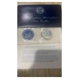 1971 Eisenhower Uncirculated Silver Dollar
