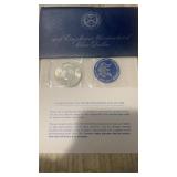 1972 Eisenhower Uncirculated Silver Dollar
