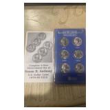 Complete 2 Year Uncirculated Set-Susan B Anthony