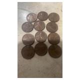 Lot of 1920's Pennies