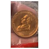 US Mint John Tyler Indian Peace Medal