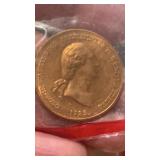US George Washington Indian Peace Medal