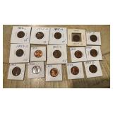 Lot of 1950s Pennies