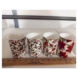 4 Christmas Cups