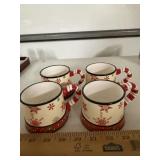 4 Christmas Mugs