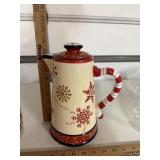 Christmas Coffee Pot