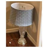 Pair of Crystal Lamps