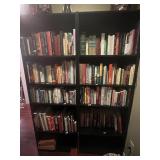 Two Black Bookcases (Contents NOT Included)