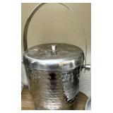Hammered Metal Ice Bucket