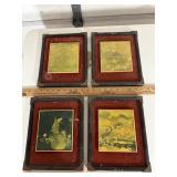 4 Pieces of Framed Art