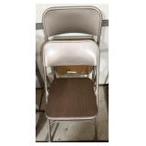 2 Folding Chairs