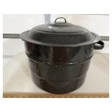 Metal Enamel Canning Pot