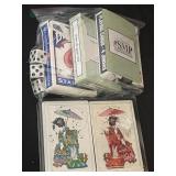 Lot of Cards and Dice