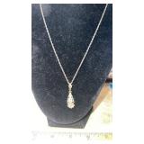 1928 Chain and VIntage (unmarked) Pendant