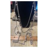 2 X-long Sarah Coventry Necklaces