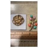 2 Brooches