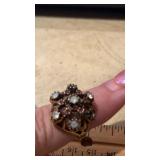 18K HGE Ring, Size 7