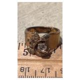 18K HGE Ring, Size 4