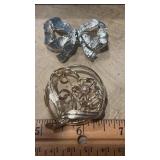 2 Sarah Coventry Brooches