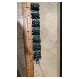 925 Sterling & Green Chalcedony Bracelet