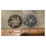 2 Brooches