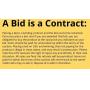 BIDDING INFO