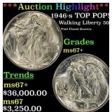 ***Major Highlight*** 1946-s Walking Liberty Half
