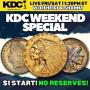 Key Date Coins Weekend Special- $1 Openings! 17LD
