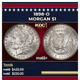 1898-o Morgan Dollar $1 Grades ms65+