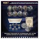 1995 STAR WARS 9 Coin Limited Edtion Official 1976