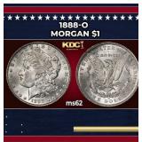 1888-o Morgan Dollar $1 Grades ms62