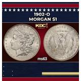 1902-o Morgan Dollar $1 Grades ms63