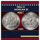 1904-o Morgan Dollar $1 Grades ms63+