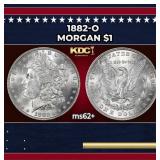1882-o Morgan Dollar $1 Grades ms62+