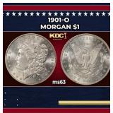 1901-o Morgan Dollar $1 Grades ms63