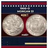 1900-o Morgan Dollar $1 Grades ms63+