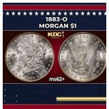 1883-o Morgan Dollar $1 Grades ms62+