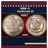 1888-o Morgan Dollar $1 Grades ms64